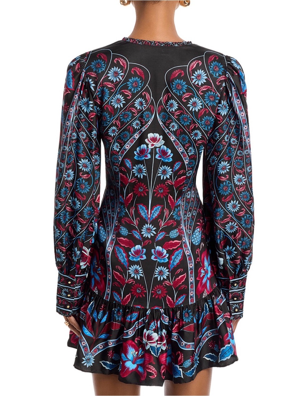 FARM Rio Marcelle Long Sleeved Mini Dress - Picture 4 of 12